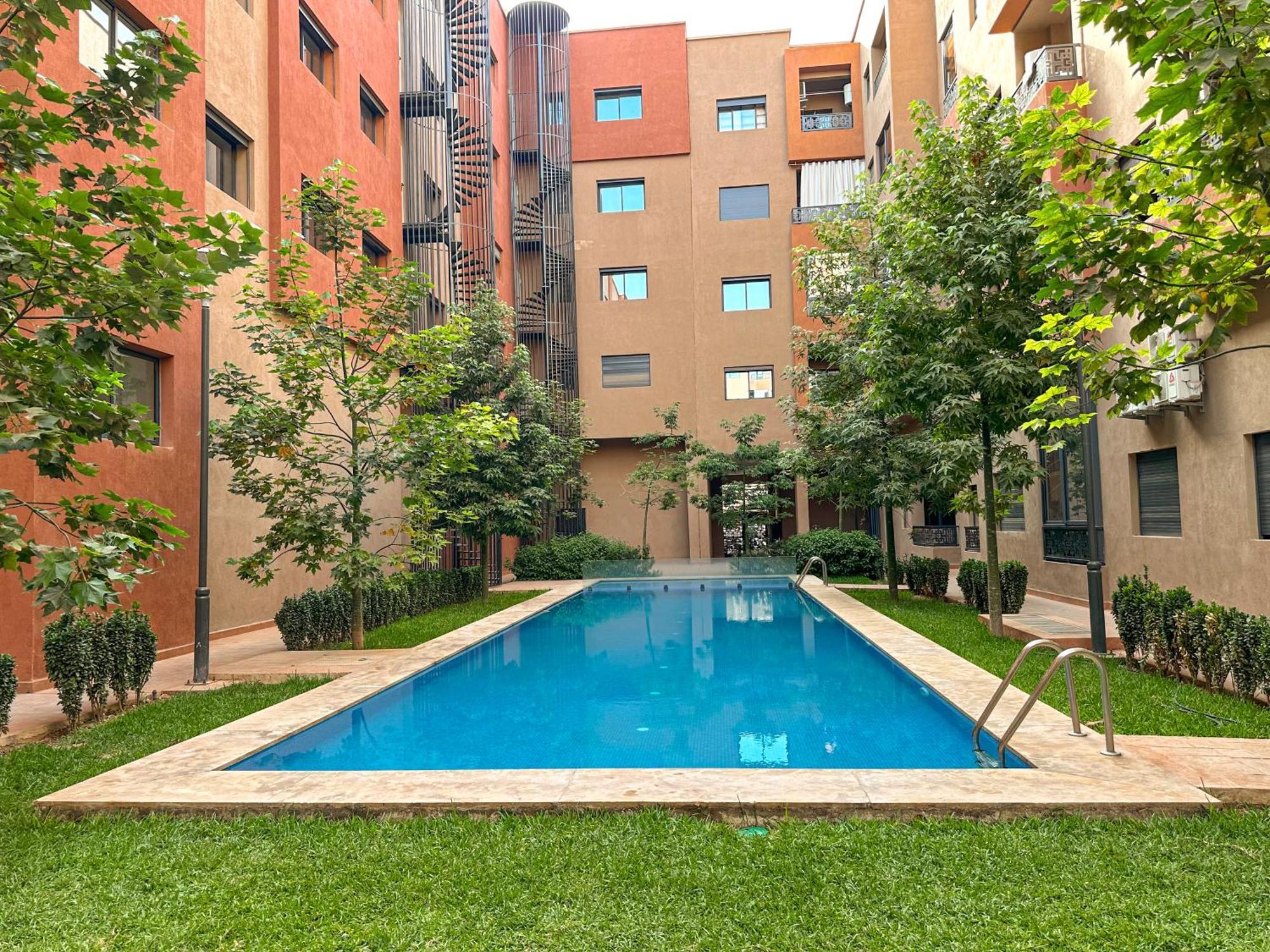 Condo In Marrakech With Pool Marrakesch Exterior foto