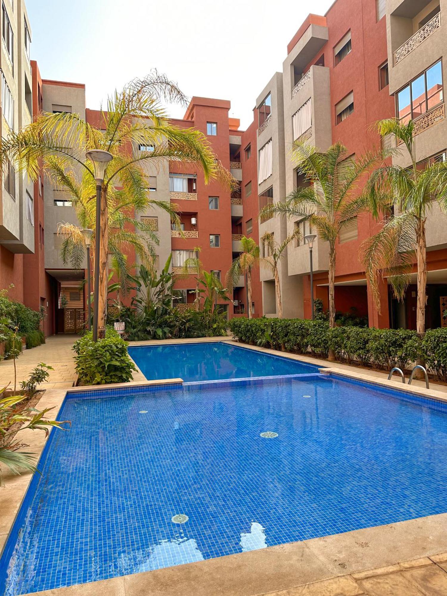Condo In Marrakech With Pool Marrakesch Exterior foto